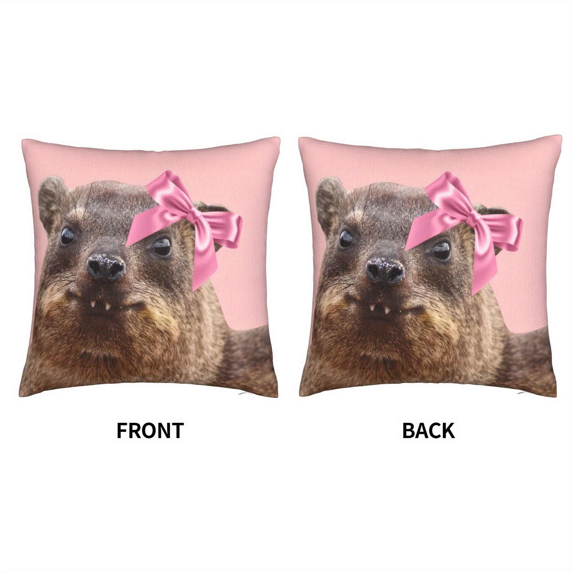 Cute Raccoon Pillowcase Nurser - огляд і ціна Baby Nursery Cushion