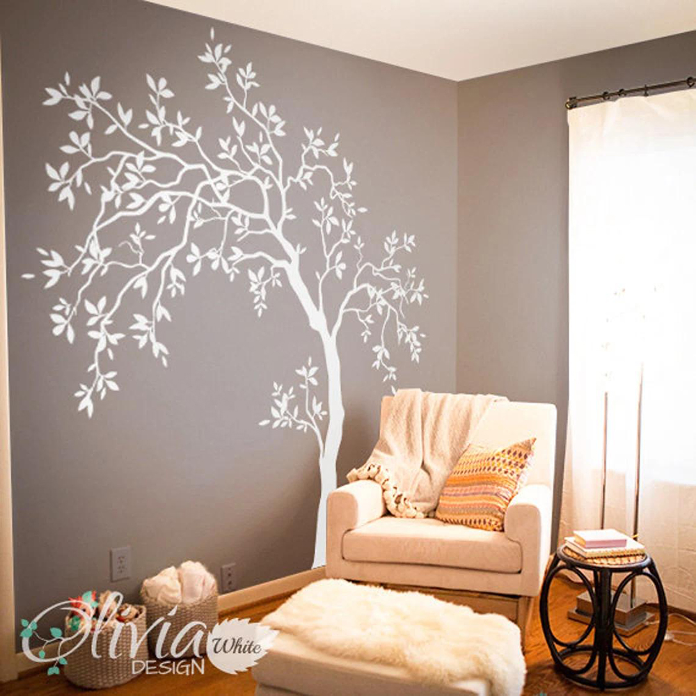 Large Tree Wall Sticker Baby N - огляд і ціна Baby Nursery Tree