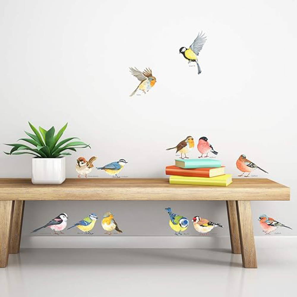 13pcs Little Birds Wall Sticke - огляд і ціна Baby Nursery Wall Stickers
