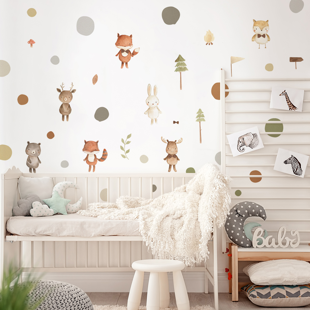 Cartoon Cute Fox Rabbit Animal - огляд і ціна Baby Nursery Set Furniture