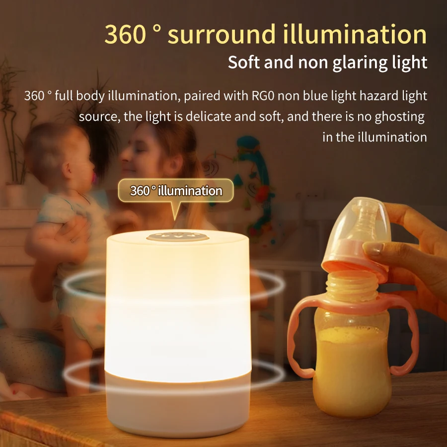 Rechargeable Led Night Light w - огляд і ціна Baby Nursery Table Lamp