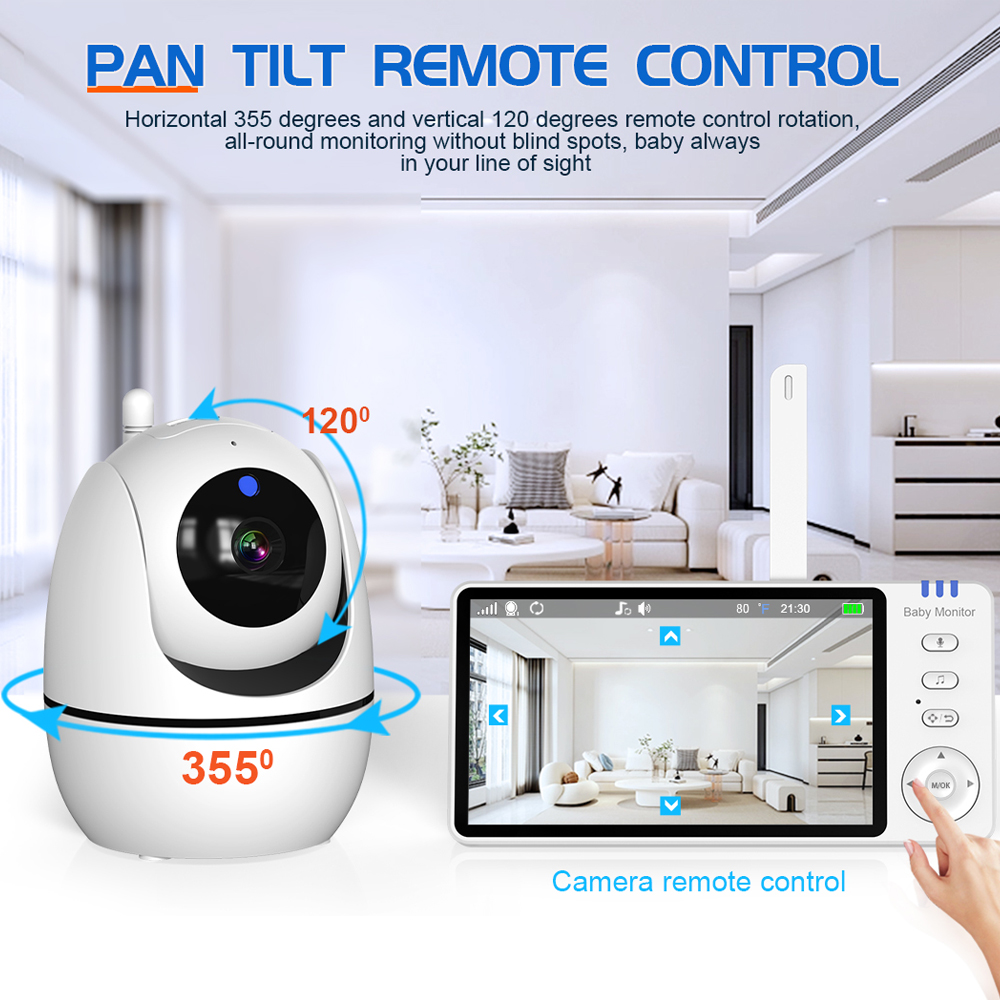 Video Baby Monitor with Cam an - огляд і ціна Baby Monitor Split Screen
