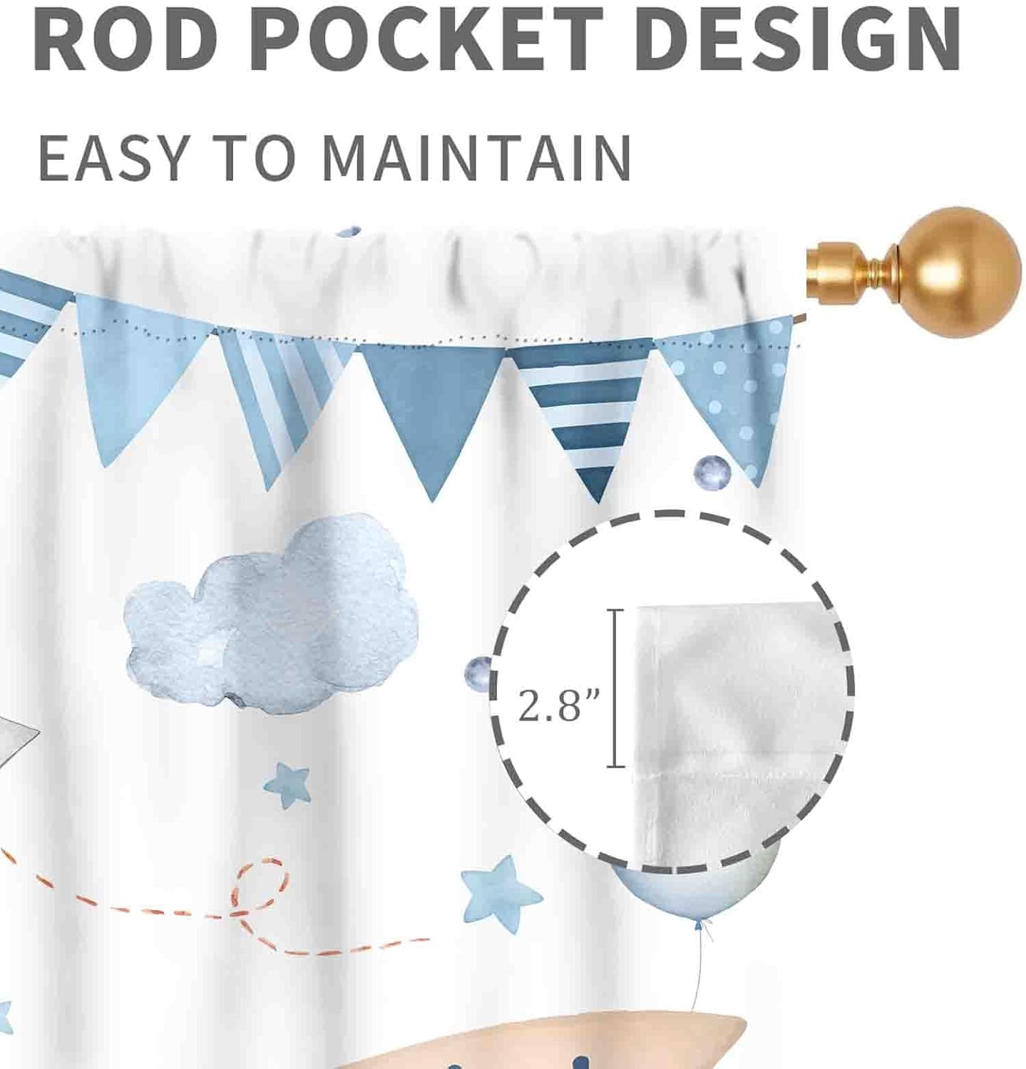 Cute Bear Airplane Curtains Ho - огляд і ціна Baby Nursery Youtube