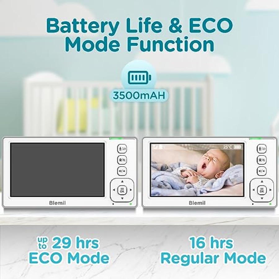 2-Camera 4.3'' IPS Split-Scree - огляд і ціна Baby Monitor Split Screen
