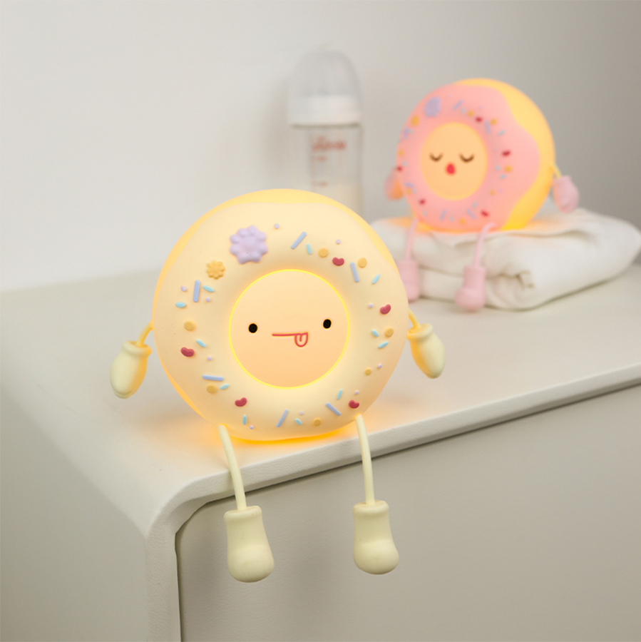 Donut Led Night Light Cartoon  - огляд і ціна Baby Nursery Table Lamp