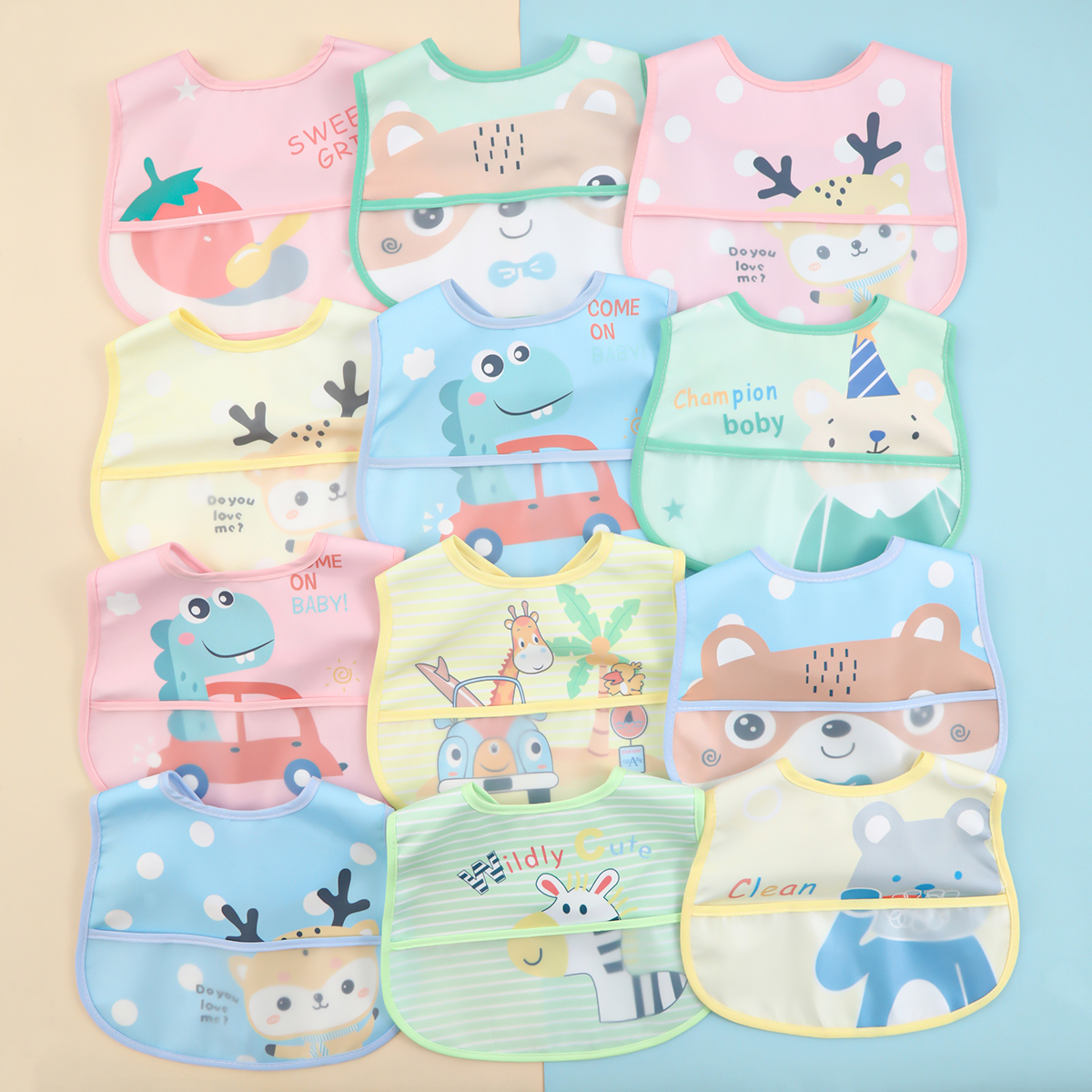 Random Mixed 3pcs Feeding Baby - огляд і ціна Baby Nursery Things