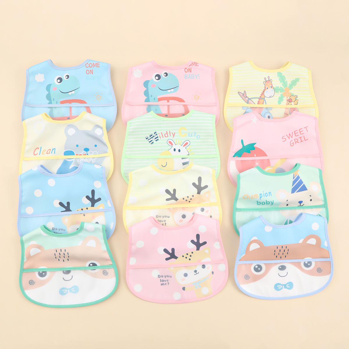 Random Mixed 3pcs Feeding Baby - огляд і ціна Baby Nursery Things