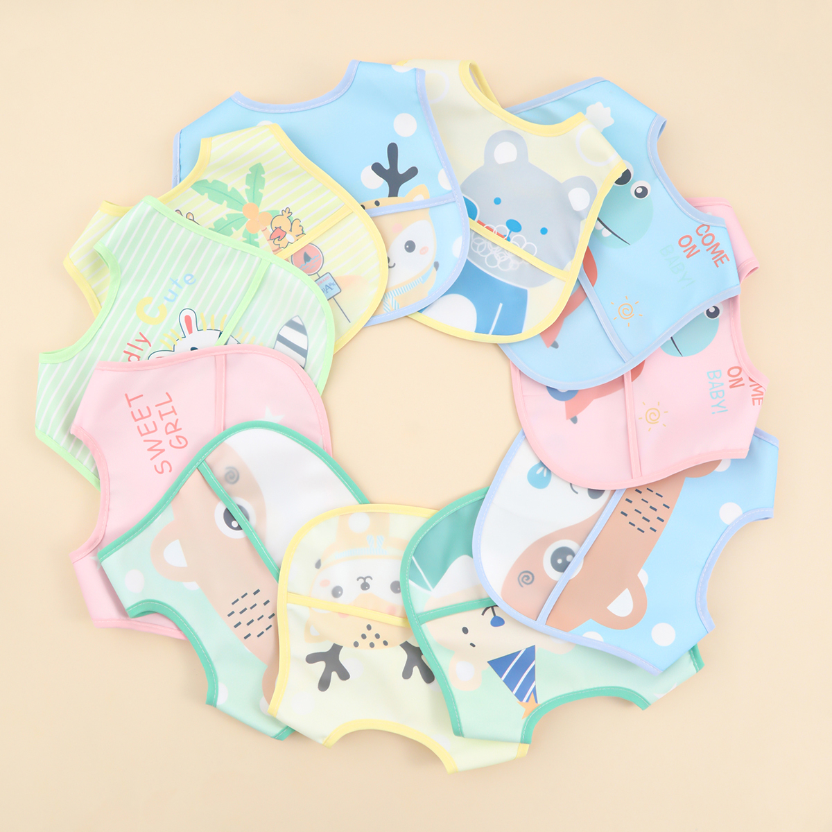Random Mixed 3pcs Feeding Baby - огляд і ціна Baby Nursery Things
