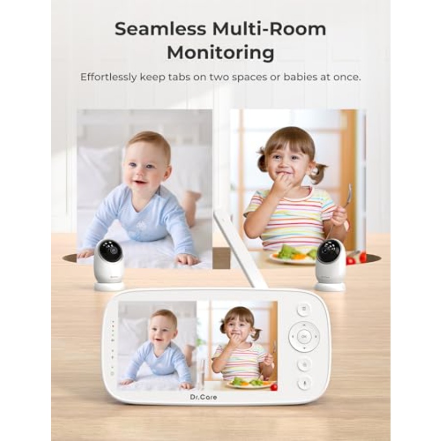 Dr.Care NovaView Video Baby Mo - огляд і ціна Baby Monitor Split Screen