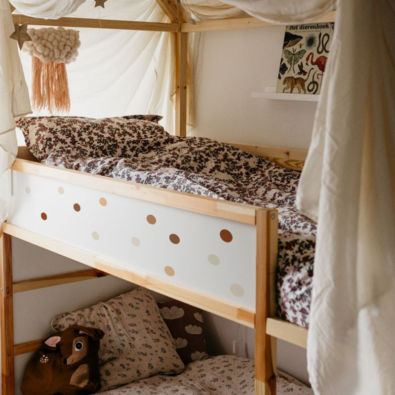 Creative Boho Polka Dot Wall S - огляд і ціна Baby Nursery Wallpaper Girl