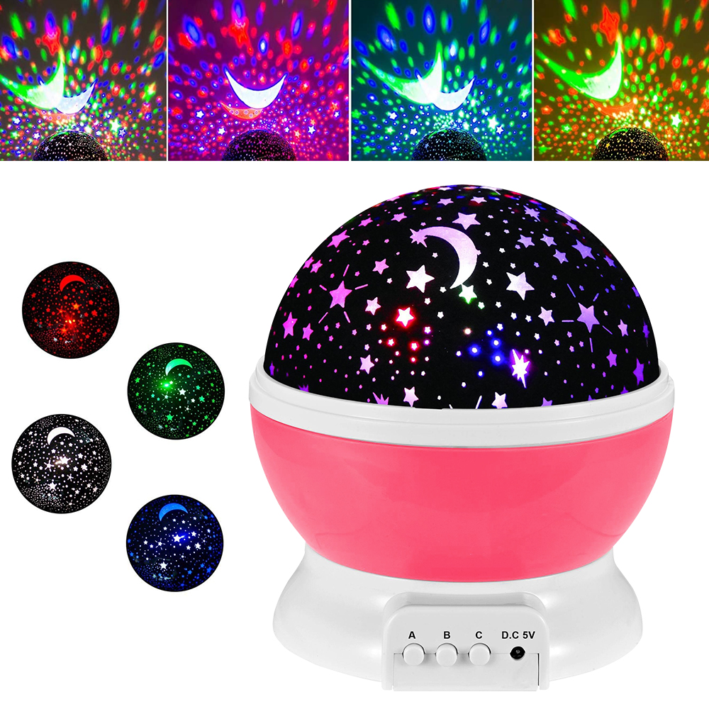 Night Lamp Projector Starry Sk - огляд і ціна Baby Nursery Table Lamp
