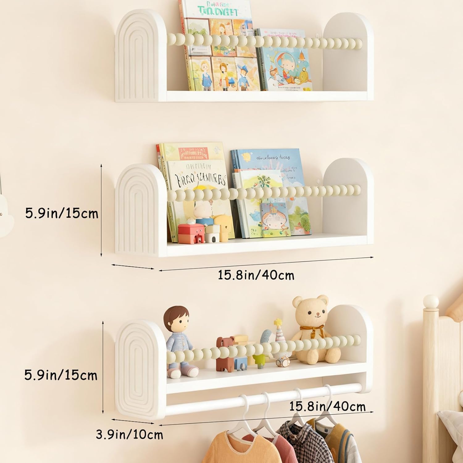 Nursery Book Shelves For Wall  - огляд і ціна Baby Nursery Images Free