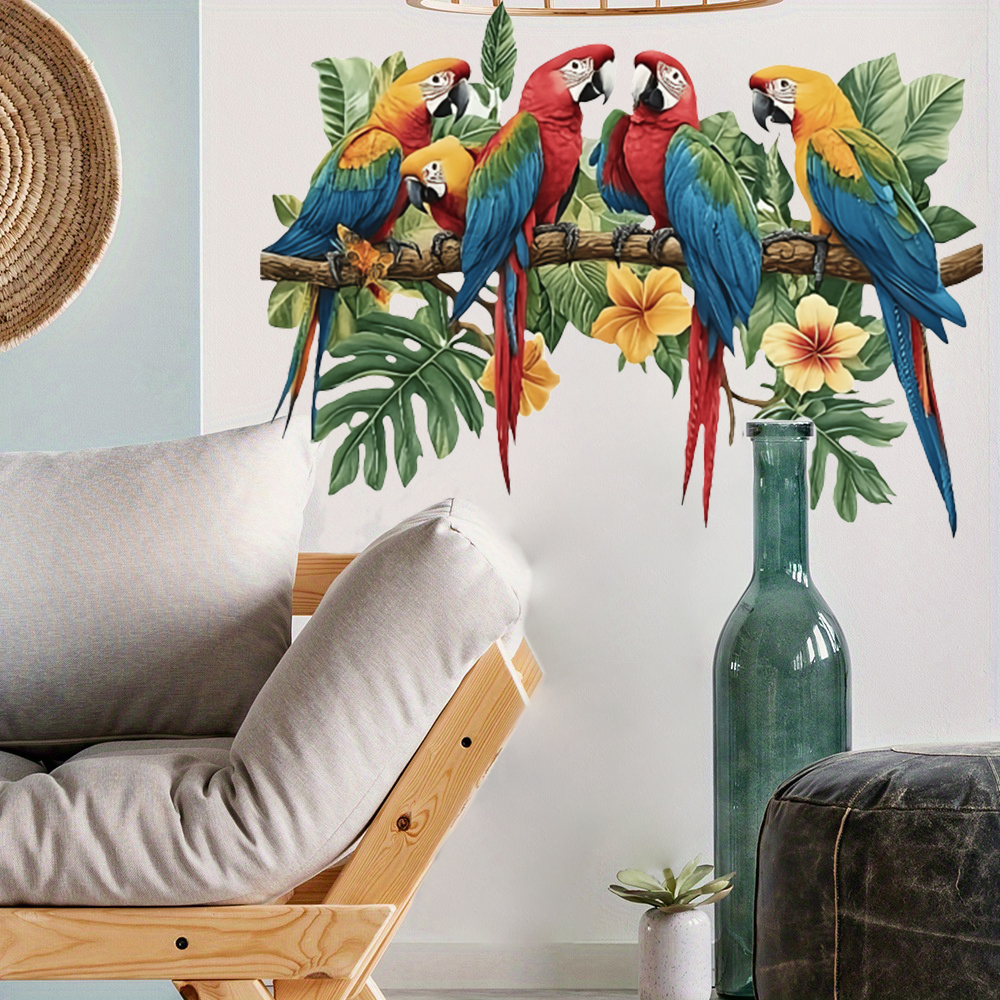 3Pcs Parrots on Branch Wall St - огляд і ціна Baby Nursery Set Furniture