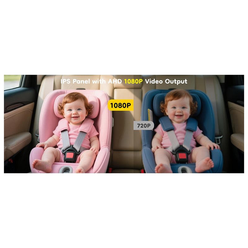 Strict For Carseat Compatible  - огляд і ціна Baby Monitor Split Screen