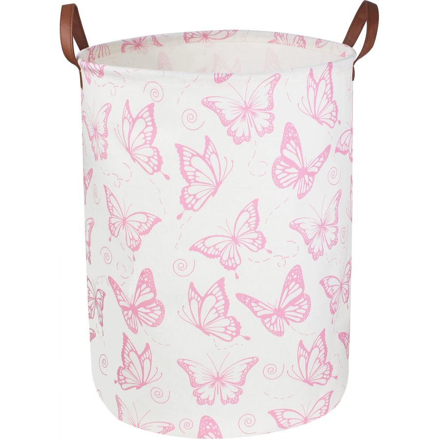Pink Laundry Basket,Waterproof - огляд і ціна Baby Nursery Laundry Basket