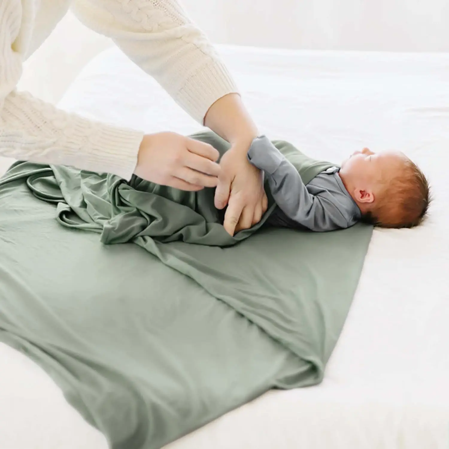 Soft Baby Swaddle Blanket Set  - огляд і ціна Baby Nursery Images Free