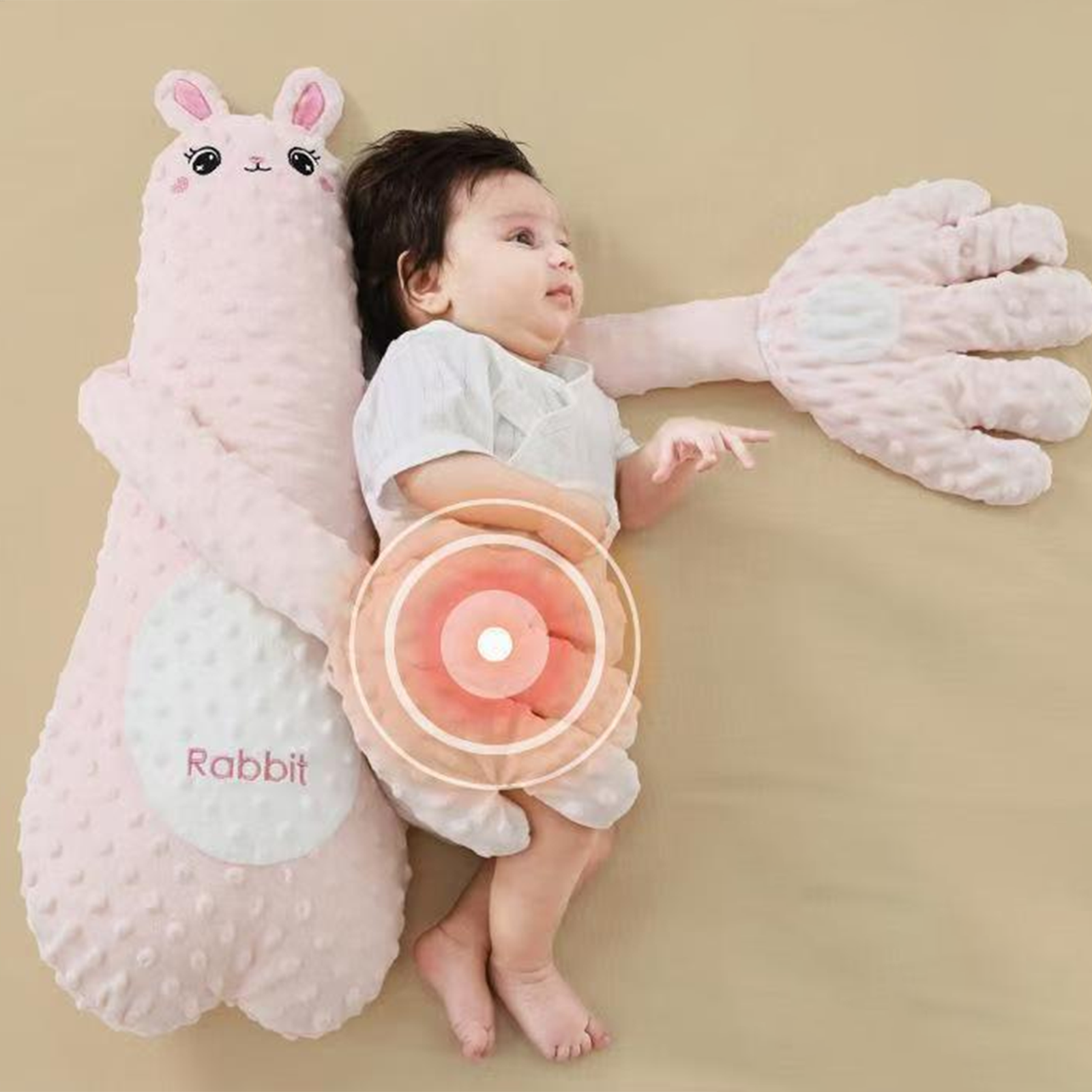 Baby Sleep Toy Baby Patter wit - огляд і ціна Baby Nursery Cushion
