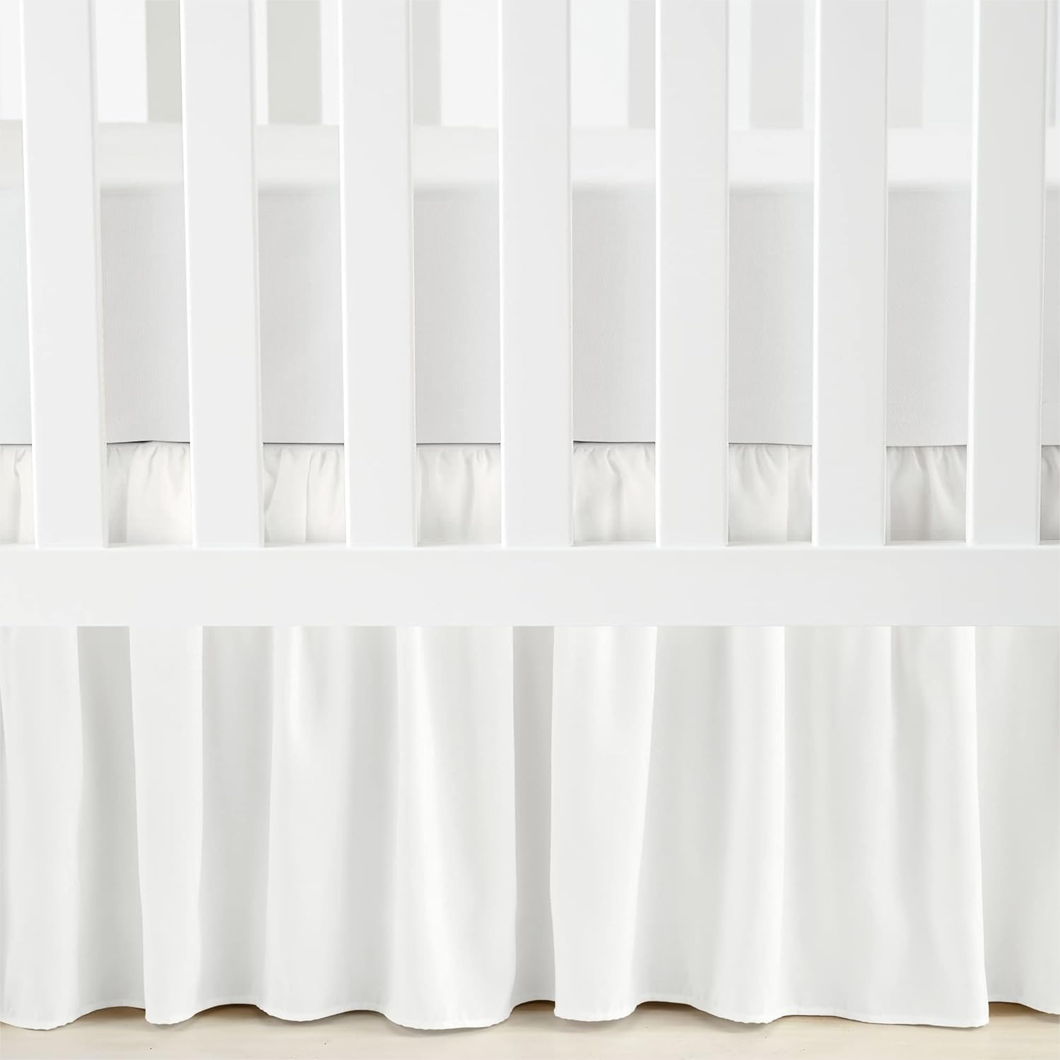 Ruffle Crib Skirt with 16