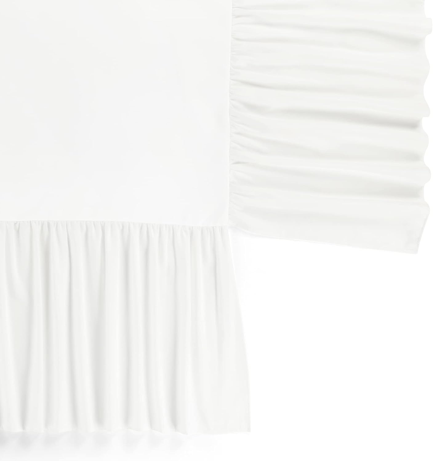 Ruffle Crib Skirt with 16