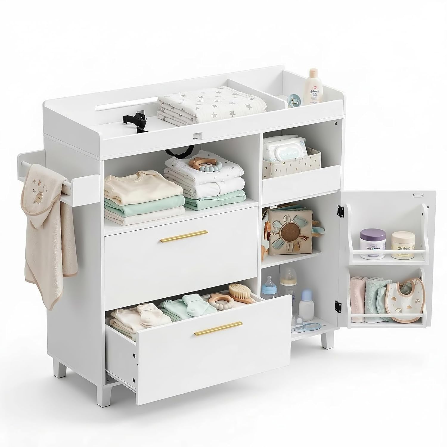 Nursery Dresser with Changing  - огляд і ціна Baby Nursery Nurse